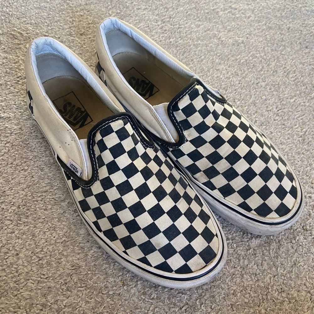 Checkered vans